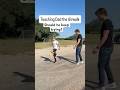 Teaching dad the airwalk. Should he keep trying? #airwalk #dancemoves #shuffledance #fyp