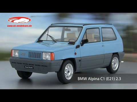 1980 Fiat / Seat Panda 35 blue 1:18 KK Scale diecast scale model