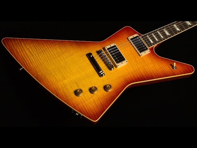 Gibson Custom Shop Benchmark Limited Run 1958 Figured Explorer