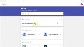 How To Set up Google Alerts & Notifications