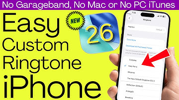 iOS 26 - How To Set CUSTOM Ringtones (1 Minute) 2025