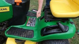 On request Review John Deere S100