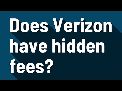 Verizon Taxes And Fees Calculator