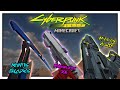 [ Minecraft TaCZ ] Cyber Armorer GUN PACK v1.1.4.2 All Weapons Showcase ！ | Cyberpunk 2077 |
