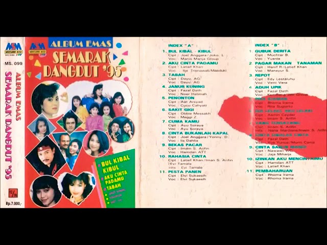 ALBUM EMAS SEMARAK DANGDUT 95. Full Album Dangdut. class=