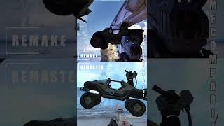 Remaster vs Remake - Halo Campaign Evolved vs Anniversary #comparison #shorts
