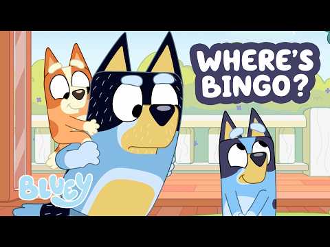 Bluey Won't Tell Dad Where Bingo Is! 🤣 | Minisode Moments 💙 | Bluey