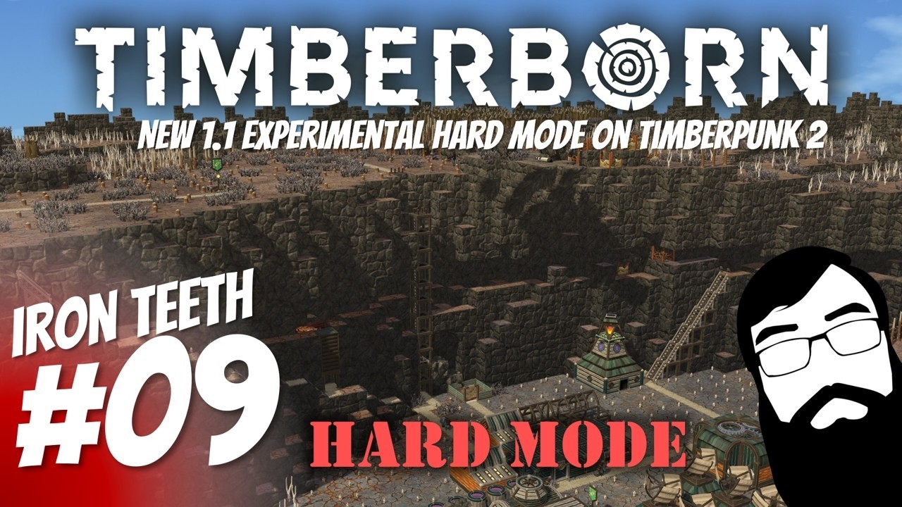 Let's get building! Timberborn 1.1 Iron Teeth Timberpunk 2 Hard Mode Episode 09