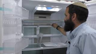 סקירה מקרר 5 דלתות של חברת שארפ (Sharp) דגם sj-9711 / sj-9712 חשמלית בית אל על ידי אוריאל שטרן