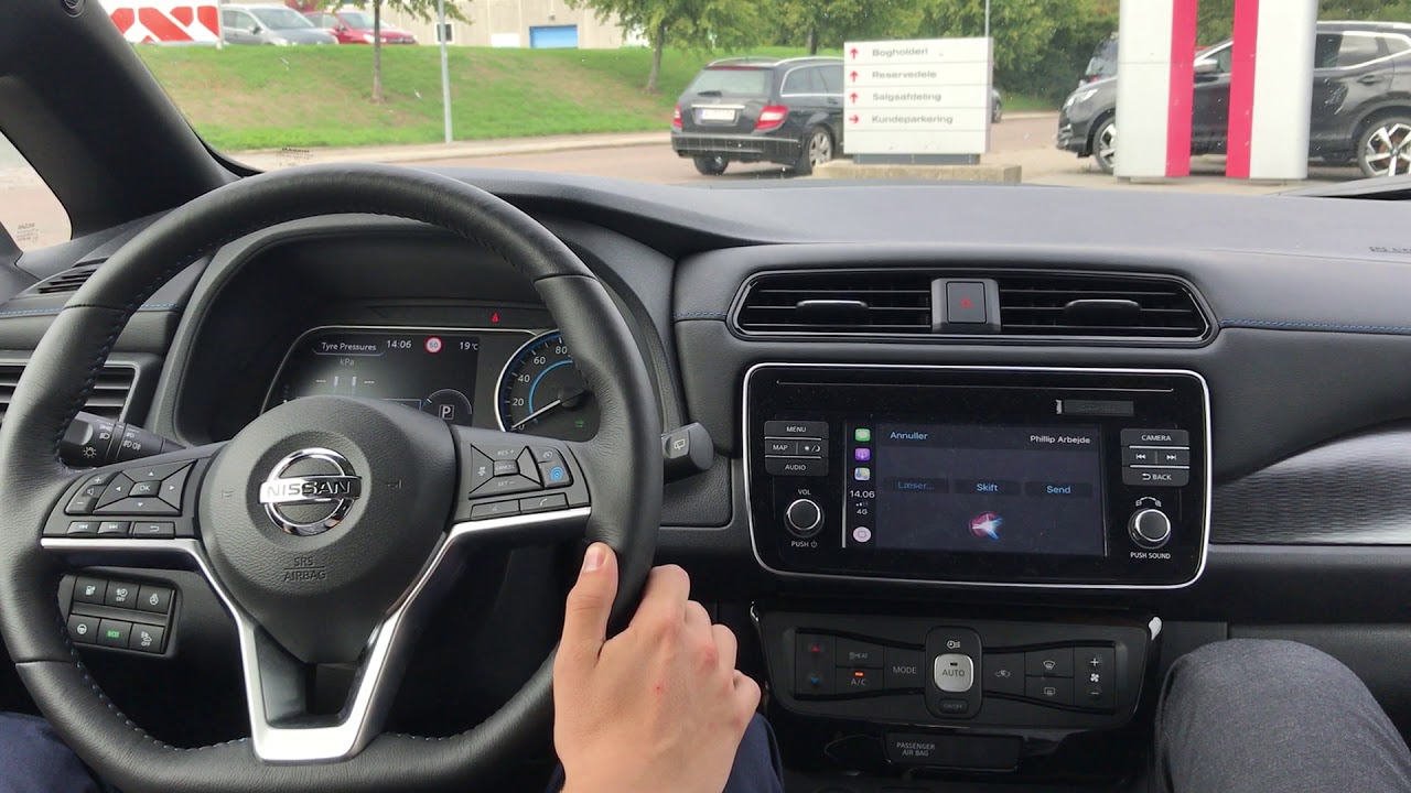 Sådan bruger du Apple CarPlay i Nissan Leaf YouTube