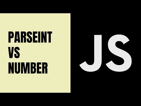 QUAL A DIFERENÇA ENTRE PARSEINT E NUMBER? (Javascript) - PASSO A PASSO