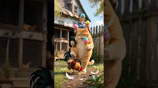 The orange cat is bad 😸❣️#cat#funny #funnycats#cute#ai#orangecat