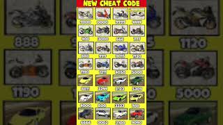 indian bike driving 3d all chet codes