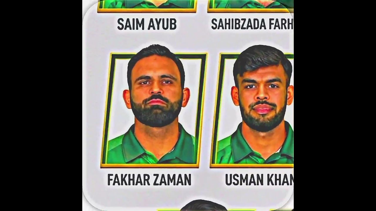 Pakistan squad for Champions trophy 2027 🎀✅ #cricket #cricket #cricketwithanamnor #cricketlover