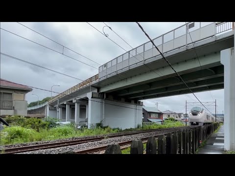【約117.5km/h】14M 常磐線特急ひたち14号 通過 (K7編成)