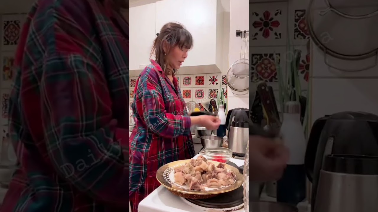 Bunda Corla Masak Tumis Daging Mercon ❗