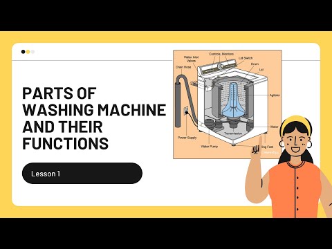 Automatic Washing Machine Parts Name