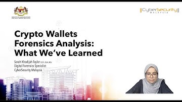 Crypto Wallets Forensics Analysis : What We’ve Learned