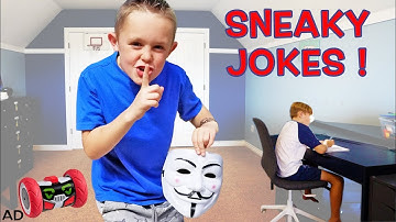 Sneaky Jokes (and Spying) on My Family! With a Robot! Turbo Bot!