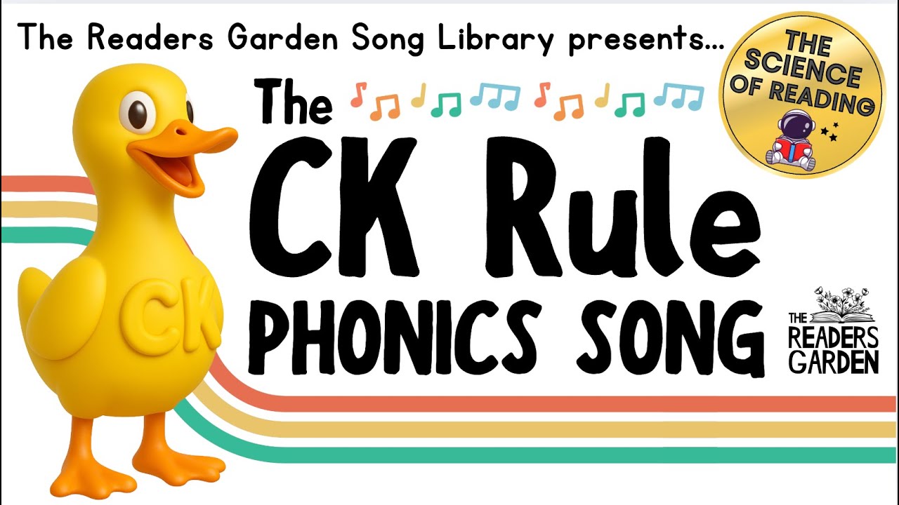 🎶 The CK Rule Song | CK Digraph | Phonics Song | Learn to READ!