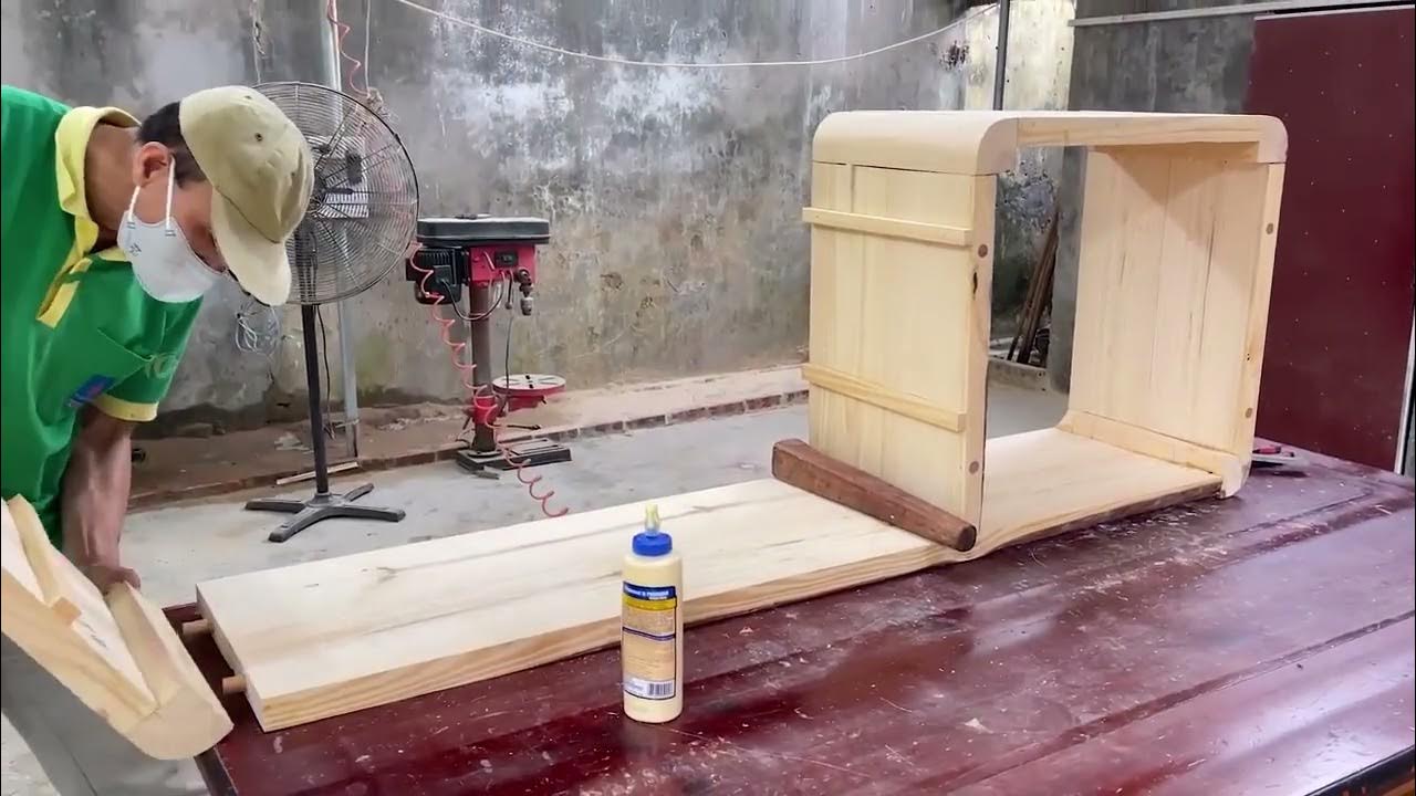 Creative Wooden TV Stand Design Furniture Making YouTube