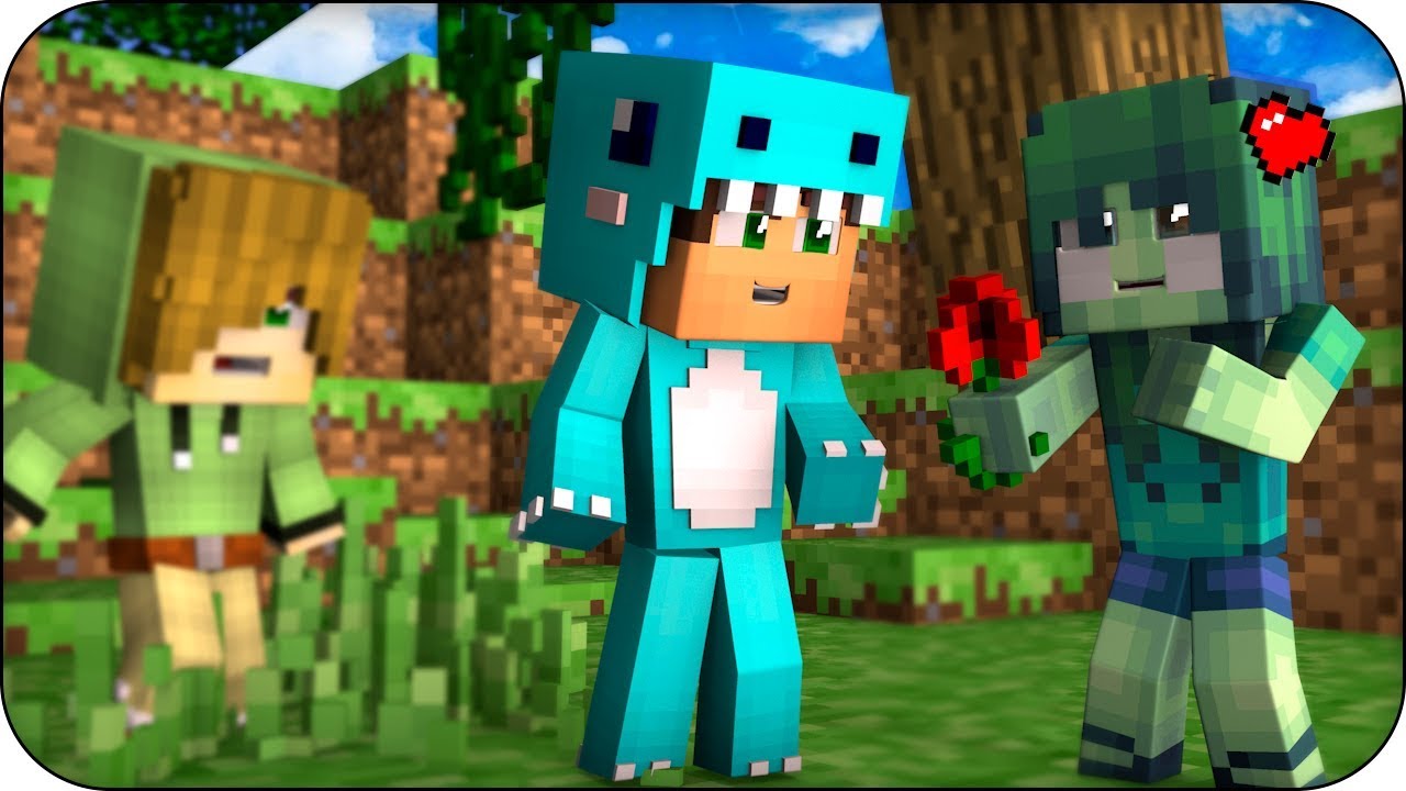 CHICA ZOMBIE se ENAMORA de BEBE MILO 😍 MINECRAFT ROLEPLAY 