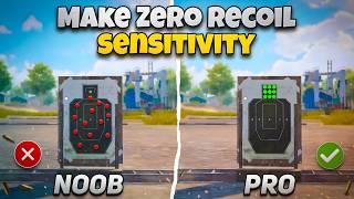 Best Zero Recoil Settings PUBG Mobile 🔥 Fix Recoil (Sensitivity + Attachments Guide )