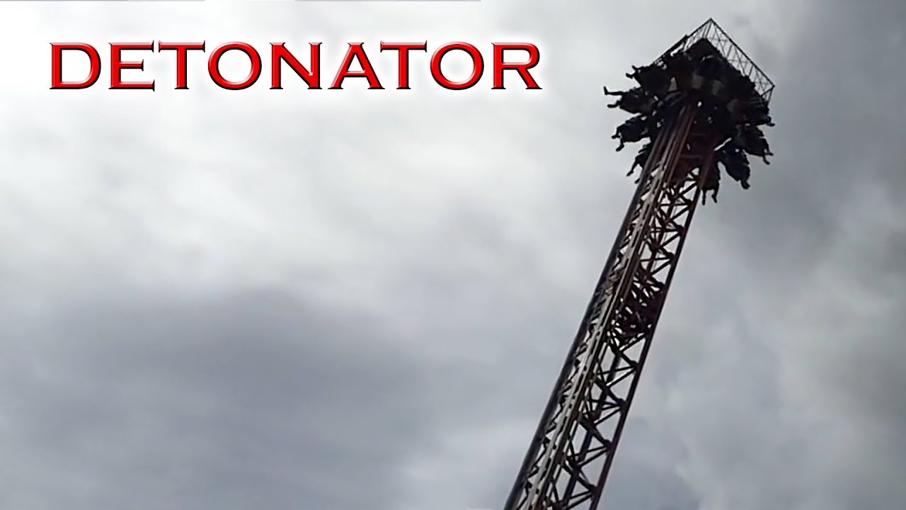 DETONATOR RIDE @ THORPE PARK - YouTube