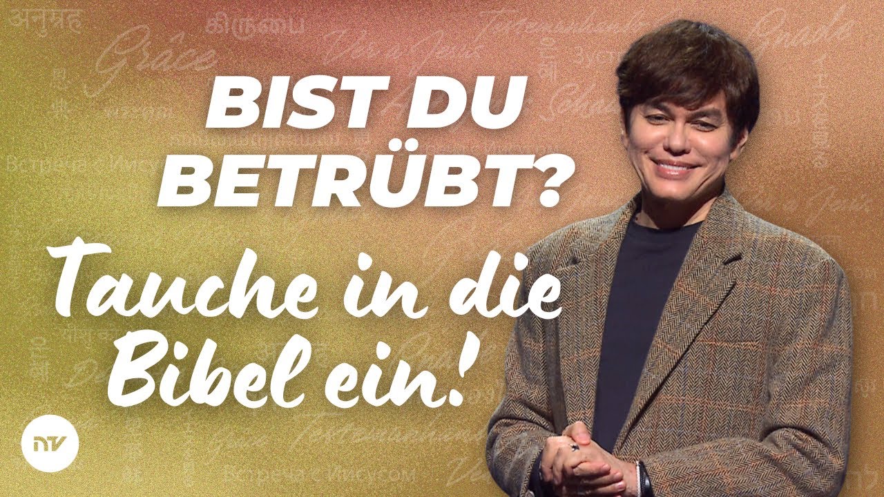 Die heilende Kraft von Gottes Wort erleben I Joseph Prince I New Creation TV Deutsch