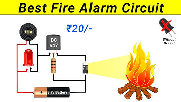 Inspire Award Project || Fire Alarm System without IR Led || Science Project || SKR Electronics Lab