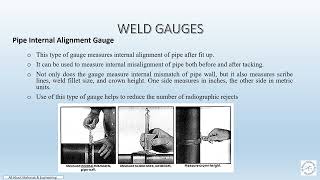 WELD GAUGES   Part II   Pipe Internal Alignment Gauge