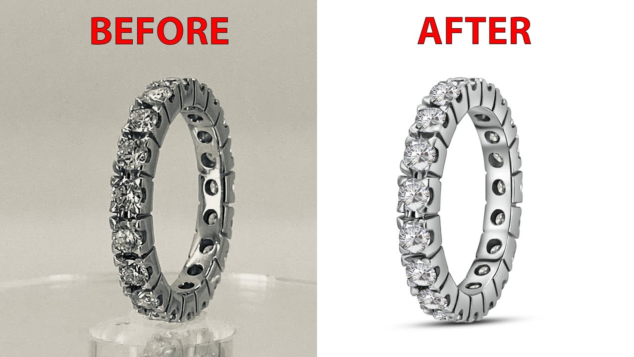 ✨Jewelry Retouching for E-commerce & Brands | Clean, Shiny, Sharpen | High end jewelry retouching✨