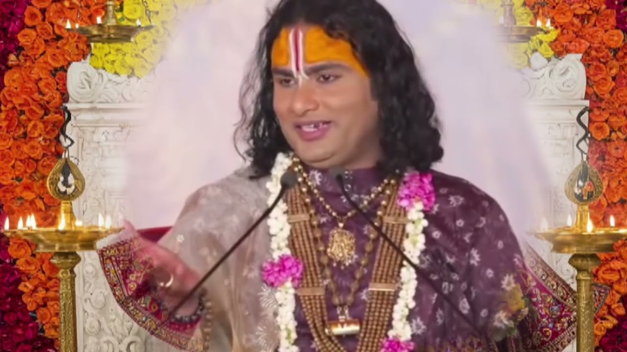 श्रीमद् भागवत कथा अनिरुद्ध महाराज जी का आज का #anirudhacharya #katha 