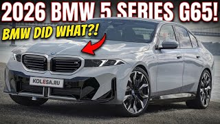 BMW Just Changed the 5 Series Forever… THE 2026 G65!