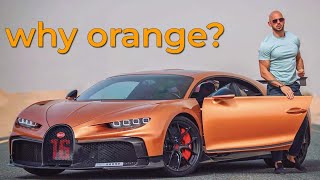 Athlete Statistics Why is Andrew Tate's Bugatti Orange?
