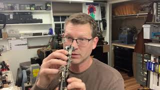 Basic Clarinet Repair Series #1, E/B Mechanism Adjustment Profile