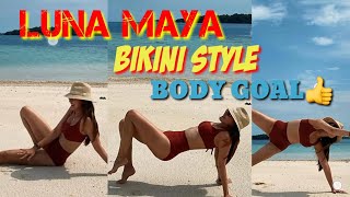 Wow! Luna Maya Bikini Style Body Goal Kece👍