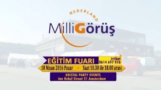 Milli Görüş Hollanda Eğitim Fuarı