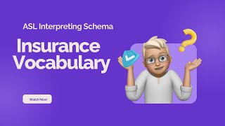 Common Insurance Vocabulary: Understand, Sign & Explain Key Terms