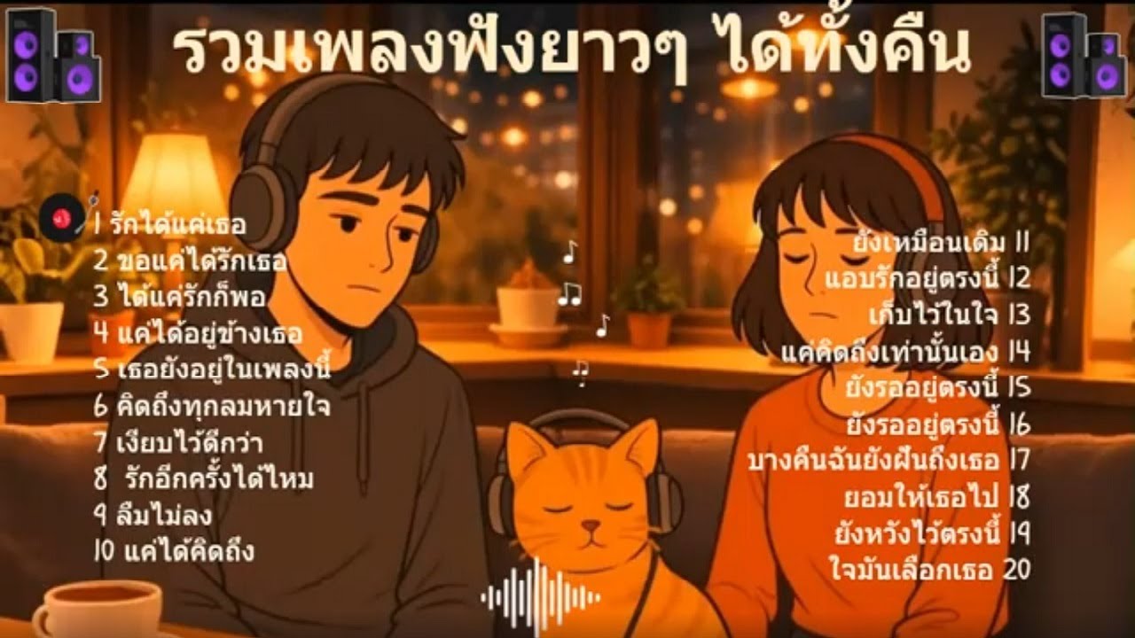 รวมเพลงไม่มูฟออน Vol.173 | ฟังยาวๆ ได้ทั้งคืน 🎧🌙 [ฟังเพลงนี้ด้วยกันนะ]