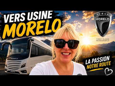 VERS USINE MORELO #Morelo #OpenMorelo 2026 #CampingCar #MoreloEmpireLiner #MoreloPalaceLiner
