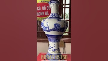 Lọ Sứ Thái Bình Thời Bao Cấp Tuyệt Đẹp - Chợ Đồ Cổ Kinh Môn