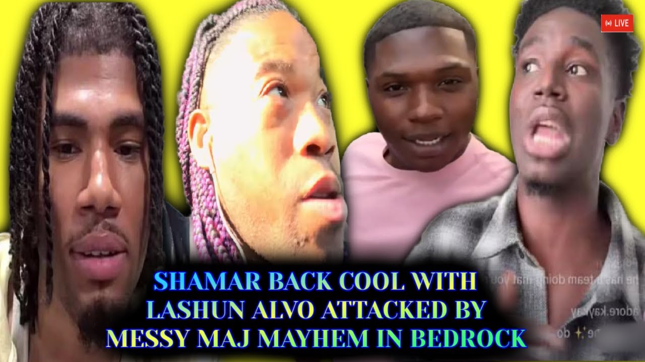 Lashun Back Cool With Shamar 😮Messy Maj ATTACKS 