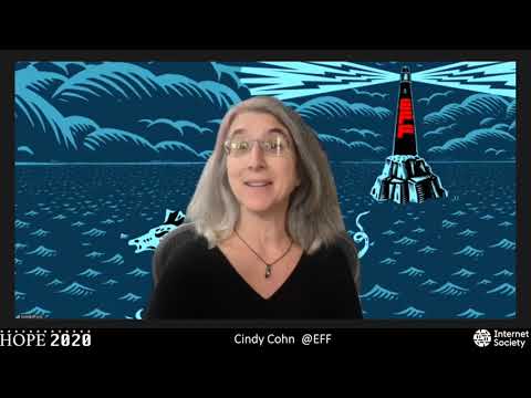 Cindy Cohn's Keynote at HOPE 2020