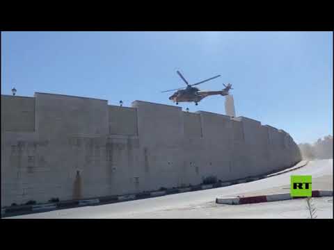 مروحيات أردنية تصل مقر الرئاسة في رام الله لنقل عباس إلى عمان للقاء الملك عبدالله