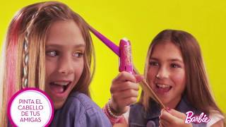 Magic Hair Paint Juguetes De Barbie Family Fun Travel - YouTube