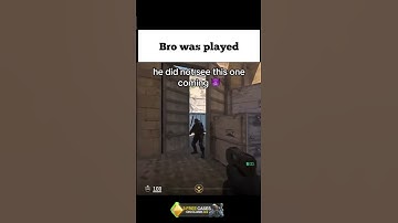 He Got Outplayed HARD 😮 | CS2 Big Brain Trap #shorts