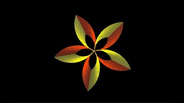 Draw a Beautiful Flower with Python Turtle| Python Turtle Graphics Design Ideas