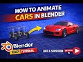How to Rig and Animate a Car in Blender | Beginner Tutorial #blender #blendertutorial #animation