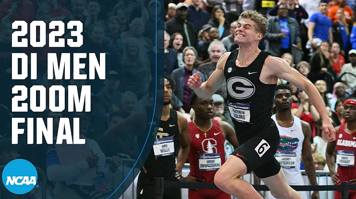 Men's 200m - 2023 NCAA indoor track and field cham...